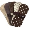 Suto Kotto Cloth Napkins for Weeping Minina Liners, 5 Pieces,