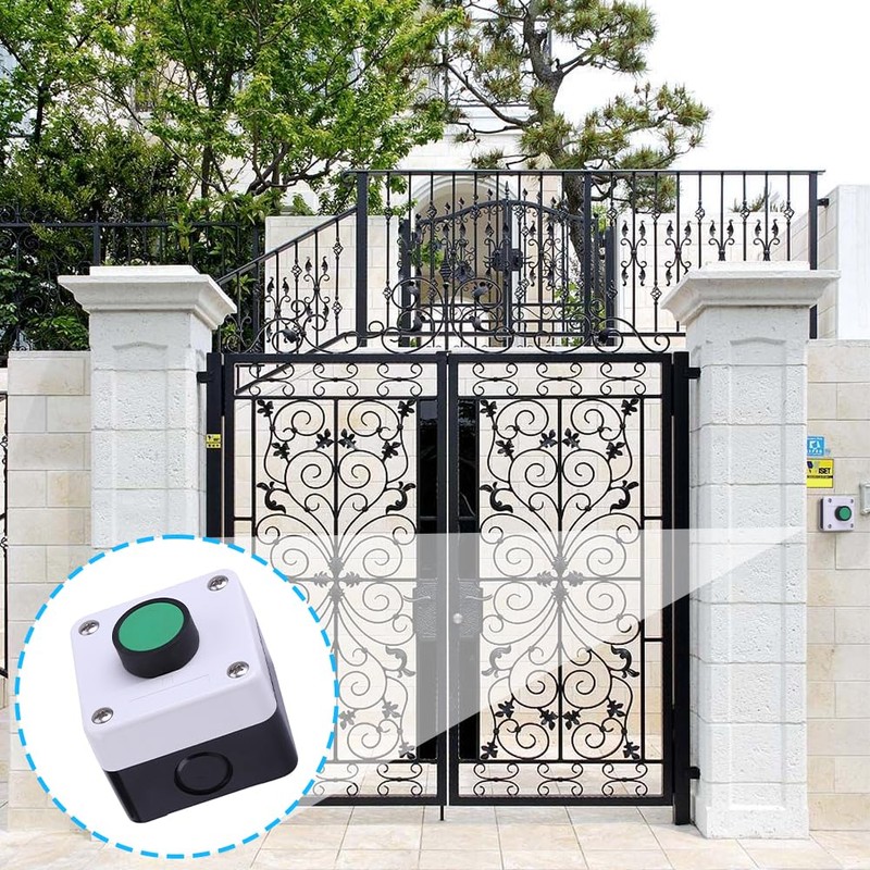 Joyzan Push Button Switch Box, Momentary Station Exit Button Weatherproof