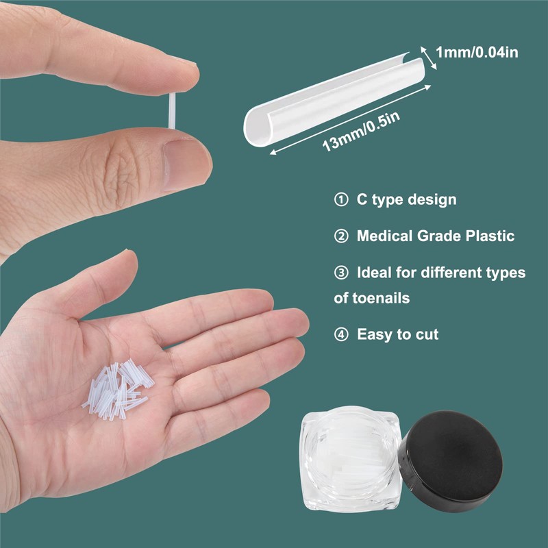 Toenail Corrector 52 Pieces Ingrown Toenails Set Toenail Correction Patch