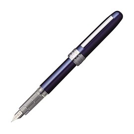 PLATINUM Plaisir PGB-1000#56 Fountain Pen/Nib Thicknesses: Fine/Colour: Blue/Blue/Blue/Handmade/Plastic Packaging/Fountain Pen