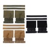 Pack of 2 Plate Carrier Cummerbund, Backpack, Additional Pockets, Plate