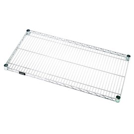 FSE 373-1848C Wire Shelf, 48"W x 18"D, 600-800 lb. Capacity, Chrome Plated Finish, NSF