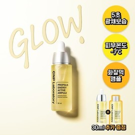 [Yurial Sokwang/Hwajalmeok Ampoule] Cha & Park Propolis Energy Active Ampoule 30ml (2 pack) / 차앤박 프로폴리스 에너지 액티브 앰플 30ml 2개입
