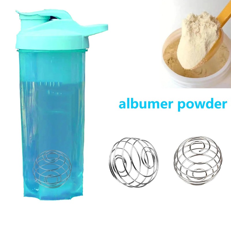 4pcs Stainless Steel Spring Balls Shaker Cup Balls Mixing Wire