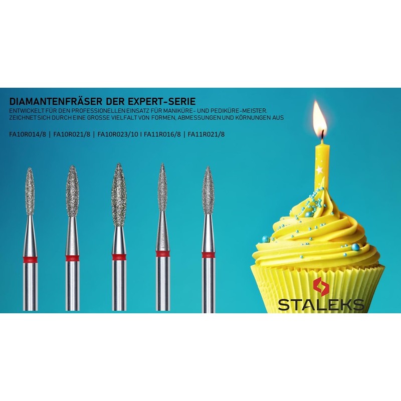 STALEKS PRO - Diamond Bit - Sharp Flame (Red Ring)