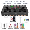 Podcast Equipment Bundle For 2, ALPOWL Audio Interface with Cardioid