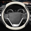 HAOTULE Nappa Leather Slim Stylish Steering Wheel Cover,for Toyota Steering