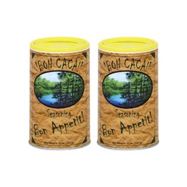 Bon CaCa Cajun Creole Louisiana All Purpose Seasoning, 8 Ounces (Pack of 2)