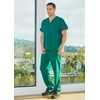 Dagacci Medical Uniform Unisex 4-Way Stretch Scrubs Set Medical Scrubs