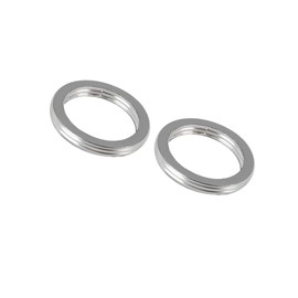 Motoforti 2pcs 30mm ID 40mm OD Motorcycle Exhaust Muffler Pipe Gasket O Rings for Honda CG125 Long-lasting