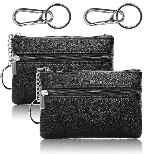 RAFIYU Key Bag, Pack of 2 Key Cases Made of
