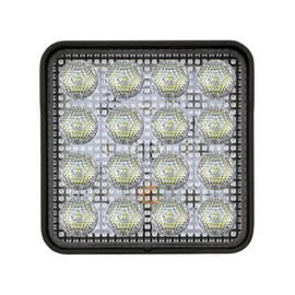 AdLuminis LED Work Light, 25 Watt, 2600 Lumens, 33.4°, for 12V 24V, IP67 IP69K, 5800K, Reversing Light