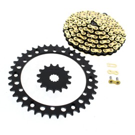 Chain and Sprocket for Yamaha Raptor 660 YFM660 2001-2005 CZ Gold MX 15/40 94L
