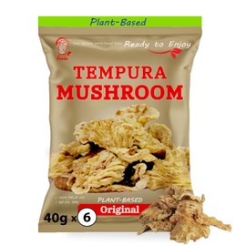 BITETUOSO Crunchy Oyster Mushroom Chips, On the Go, Savory Plant Based Snack, Original Flavor, 1.41 oz (Pack of 6), Dairy Free, Vegan, Crispy Gourmet Snack.