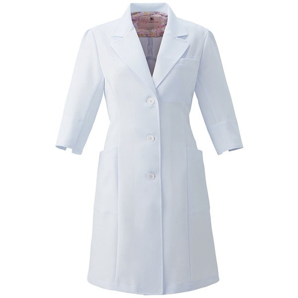 Wacoal HI402 Women's Doctor Coat, wht, LL