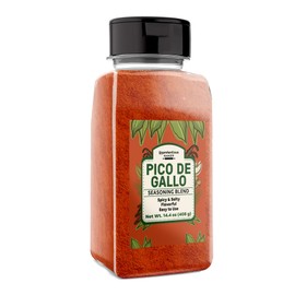 Unpretentious Pico de Gallo Seasoning, 14.4 oz, Spicy & Salty, Easy to Add, Seasoning Blend