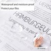 100Pages Sheet Protector 11-Hole Sheet Protector Clear 11-Hole Sheet Protector