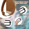 sourcing map Slide Buckle, 10Pcs 2" - Metal Tri-Glides Slide