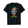 Gen Z Elf Matching Family Group Christmas Party Pyjamas T-Shirt