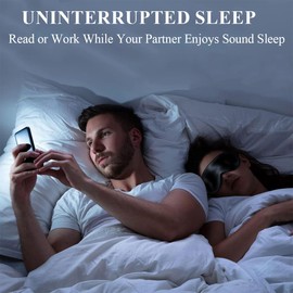 AWOGIPD 2PCS Schlafmaske aus Seide, Seitenschläfer Lichtblockierend Schlafbrille mit Verstellbarem Gummiband, Seide Augenmaske Mit Ohrstöpseln mit Verstellbarem Gummiband für Herren, Frauen und Kinder