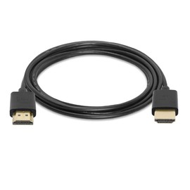 Cmple - 30AWG High Speed HDMI Cable with Ethernet - Black - Without Ferrite Cores