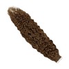 RUNATURE Tape Human Hair Extensions 22 Inch Curly Skin Weft