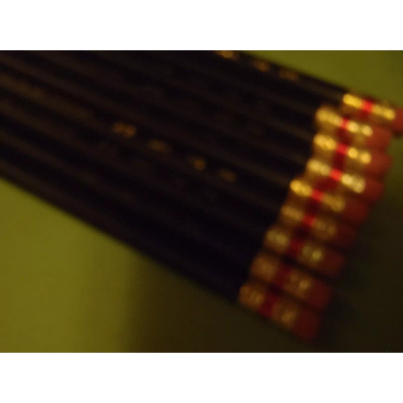 10x Vintage Mirado Black Warrior penciles,chemi