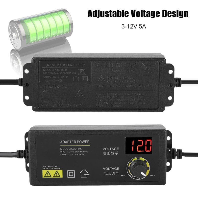 lyrlody Motor Speed Control Adapter 60 W 5 A Voltage