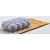 Kleiber Felt Gliders with Nail, Grey, 24 mm