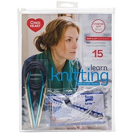 Susan Bates K17381 Bates Needles Learn Circular Knitting Kit