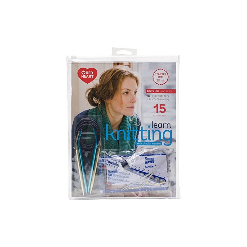 Susan Bates K17381 Bates Needles Learn Circular Knitting Kit