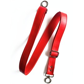 Haoa Shoulder Strap, Shoulder Strap Only, Leather-like Bag Strap, Faux Leather, For Men, Women, Diagonal, Width 1.0 inches (25 mm), Minimum Approx. 29.5 inches (75 cm), Maximum Length Approx. 55.1