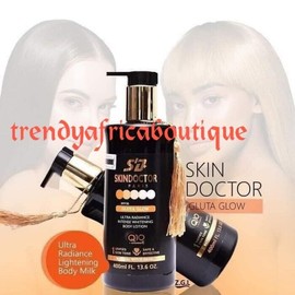 Z.D.L Skin Doctor Paris Ultra Radiance Lightening Face And Body Lotion 400mlx1 Spf30