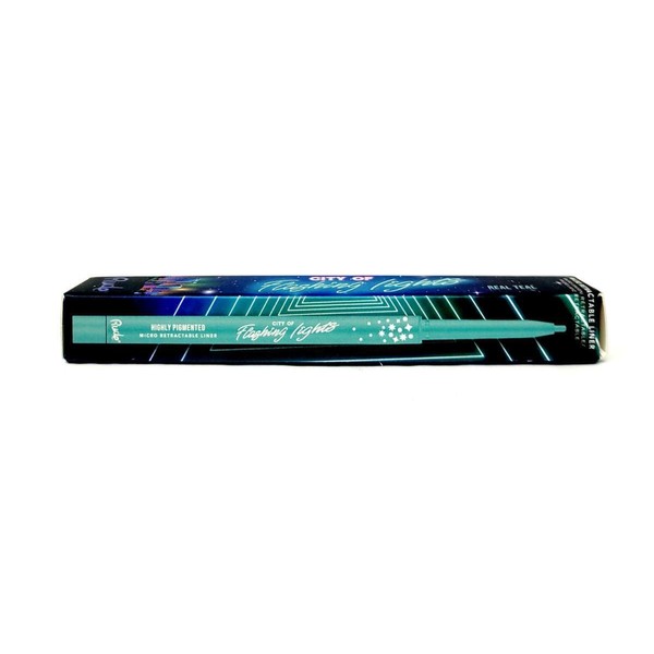 Rude City of Flashing Lights Micro Retractable Real Teal #