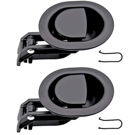 ttmagic 2Pcs Universal Heavy-Duty Metal Sofa Chair Recliner Release Pull Handles Replacement Parts, Fits Ashley, Lazy Boy and Most Recliner Brand, Recliner Handle Size 3" x 3.5"