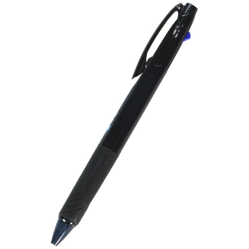 Mitsubishi Pencil Tri-Color Ballpoint Pen, Jetstream 0.5, Transparent Black, Easy