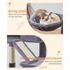 Taoqimiao Cat Tree 71-Inch, Cat Tower for Indoor Cats Large