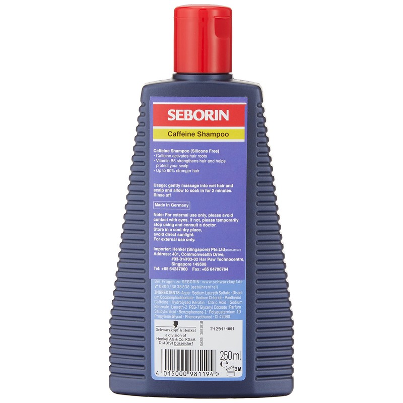 Schwarzkopf Seborin Caffeine Shampoo – 250ml