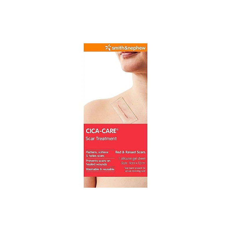 Smith & Nephew Cica-Care Gel Scar Treatment Dressings Plaster, 3