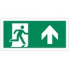 5 Large Stickers Escape Route, Emergency Exit, Rescue Route, 30