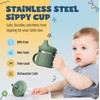 Jumble Dream Stainless Steel Sippyy Cup, Silicon Training Stainless Steel