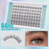 Natural Cluster Lashes Clusters C Curl Cluster Lashes Natural Wispy