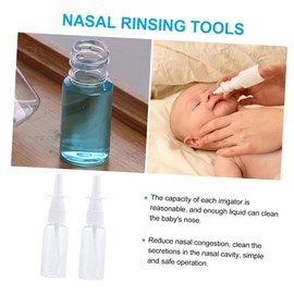 Ipetboom Rinse Bottle for Sinus 2 Pack Nasal Easy to Use Nasal Wash for Children Cleaning Tool