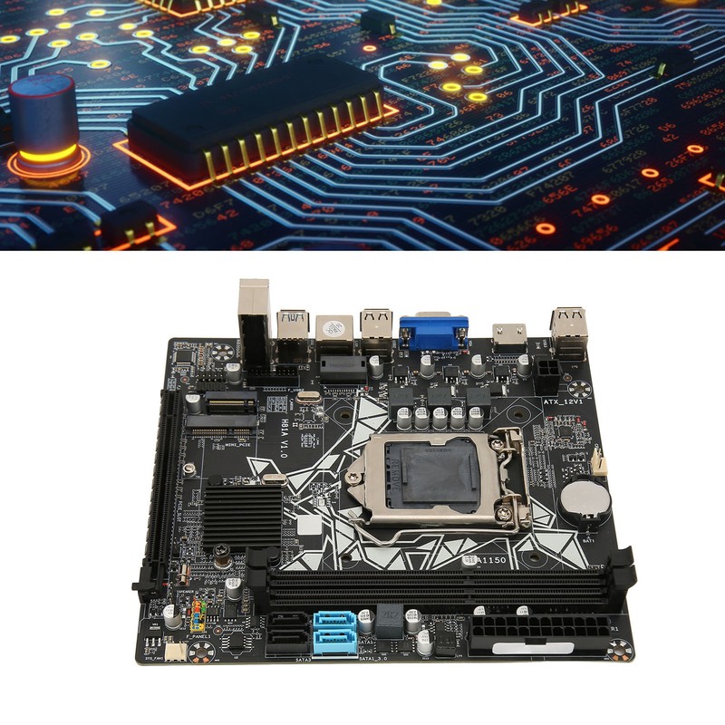H81A Motherboard Professional Supports LGA 1150 Pins DDR3 Desktop Motherboard