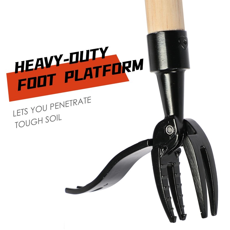 Manual Weeder, Weed Remover Tool Stand Up Weed Puller Tool