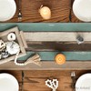 Artoid Mode Blue Planken Antique Old Rustic Wood Autumn Table