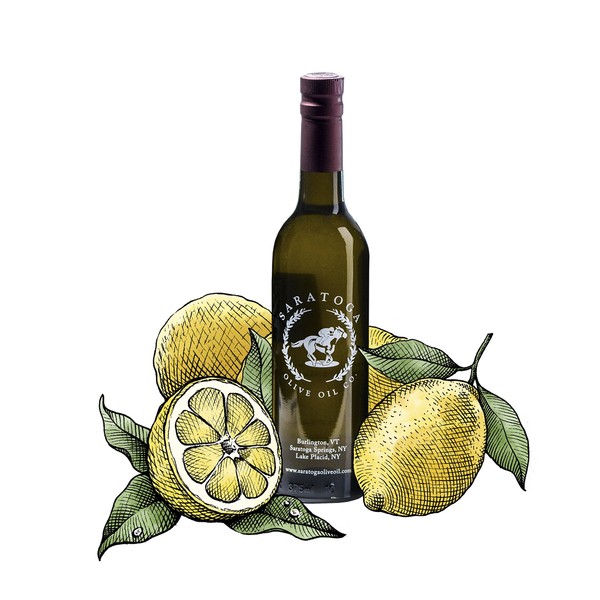 Saratoga Olive Oil Company Sicilian Lemon White Balsamic Vinegar 375ml