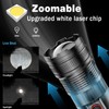 Civikyle Flashlights High Lumens Rechargeable Zoomable 20W 1300LM LED Handheld