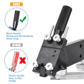 SEEBOO Sharpener Model 5005 Lawn Mower Blade Sharpener 15°-45° Adjustable for Straight and Standard Lawn Mower Blades Black