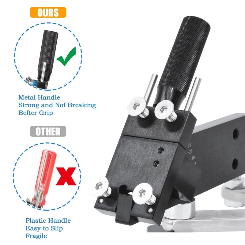 SEEBOO Sharpener Model 5005 Lawn Mower Blade Sharpener 15°-45° Adjustable
